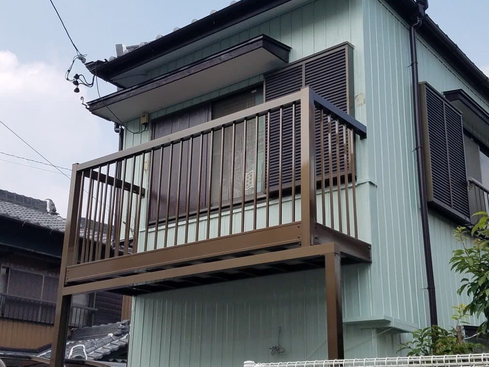 バルコニー取替工事 | 名古屋市昭和区のエクステリア工事ならイズ美