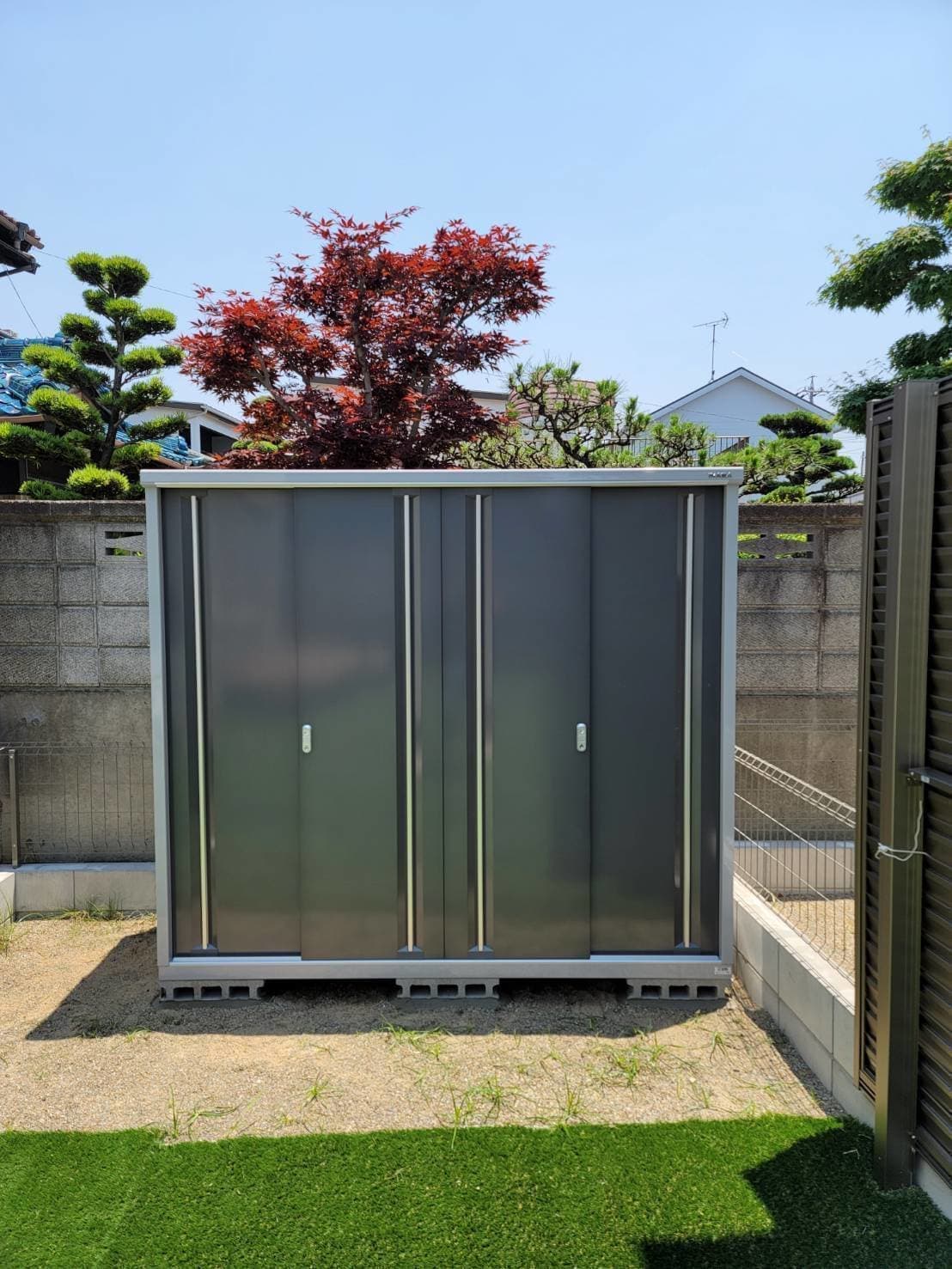 物置設置 | 名古屋市昭和区のエクステリア工事ならイズ美