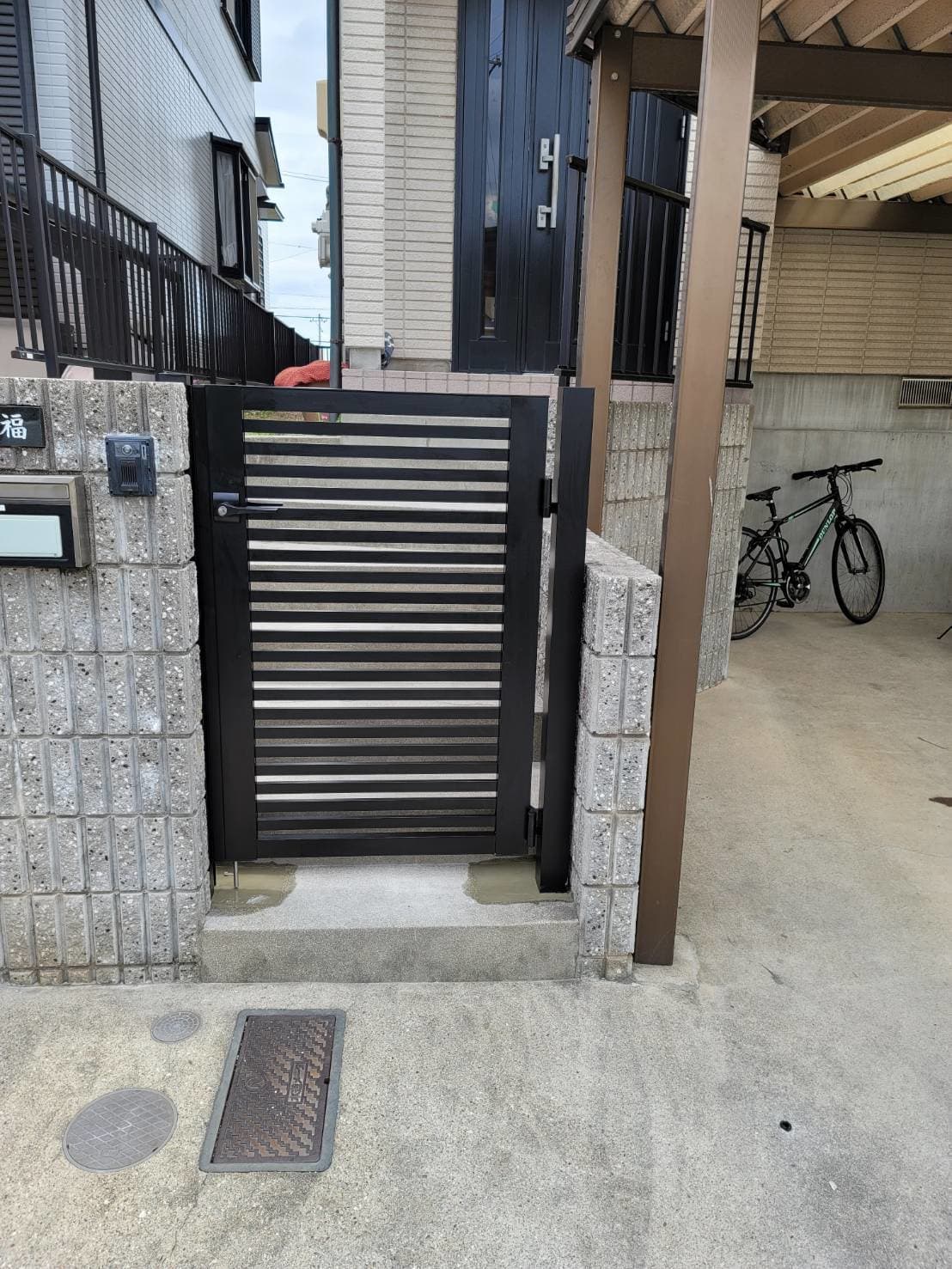 門扉新調 | 名古屋市昭和区のエクステリア工事ならイズ美