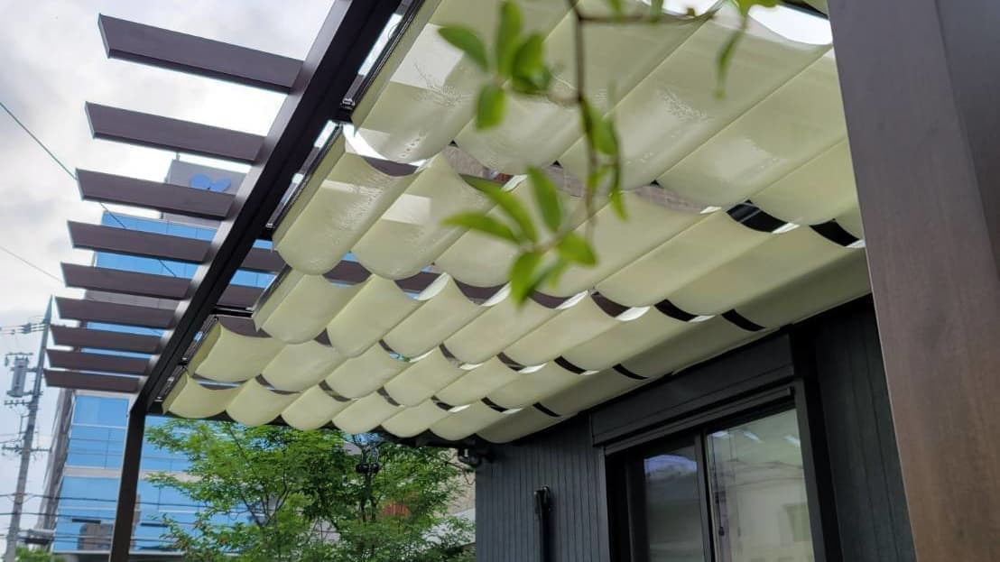 テラス新設 名古屋市昭和区 | 名古屋市昭和区でエクステリア工事ならイズ美