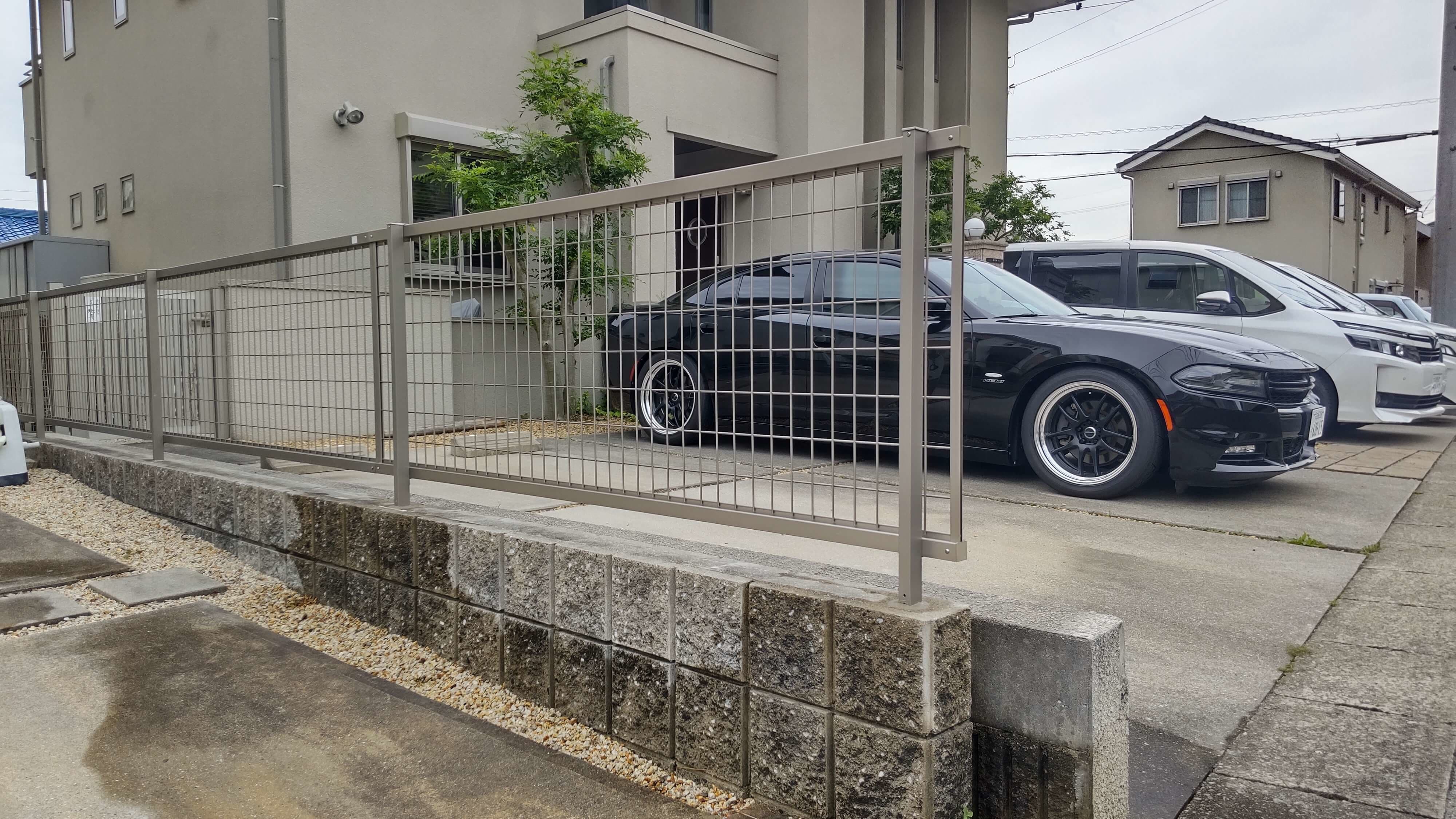 フェンス新設 名古屋市昭和区 | 名古屋市昭和区でエクステリア工事ならイズ美