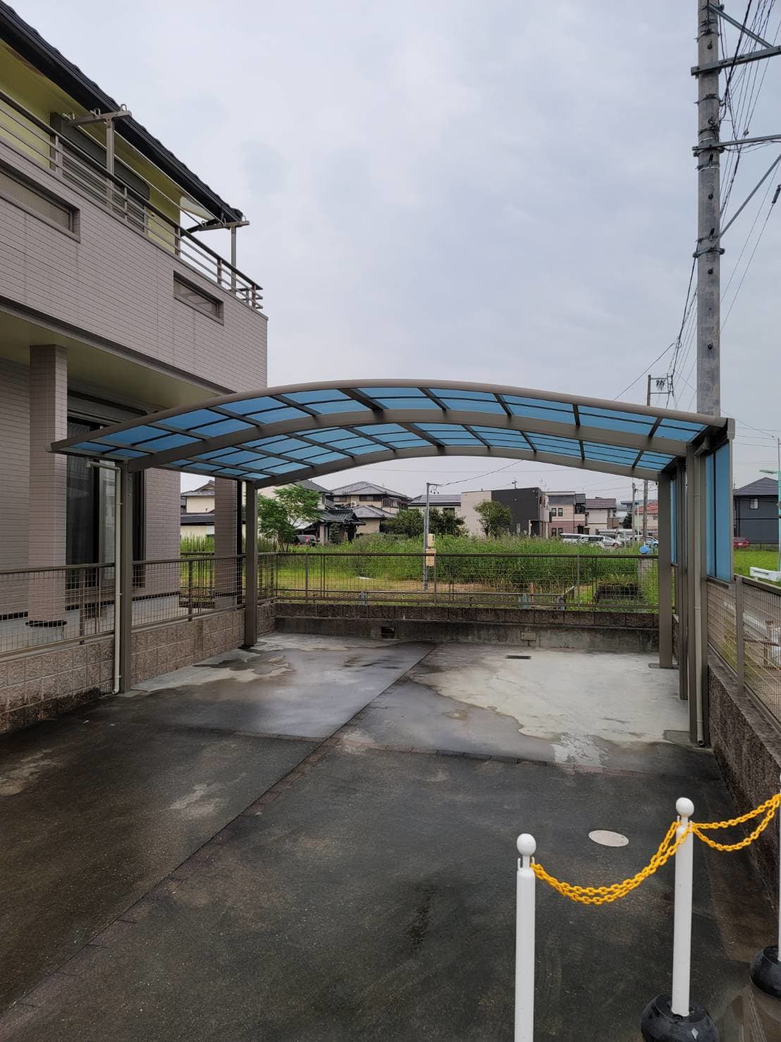 カーポート取替え工事 | 名古屋市昭和区のエクステリア工事ならイズ美