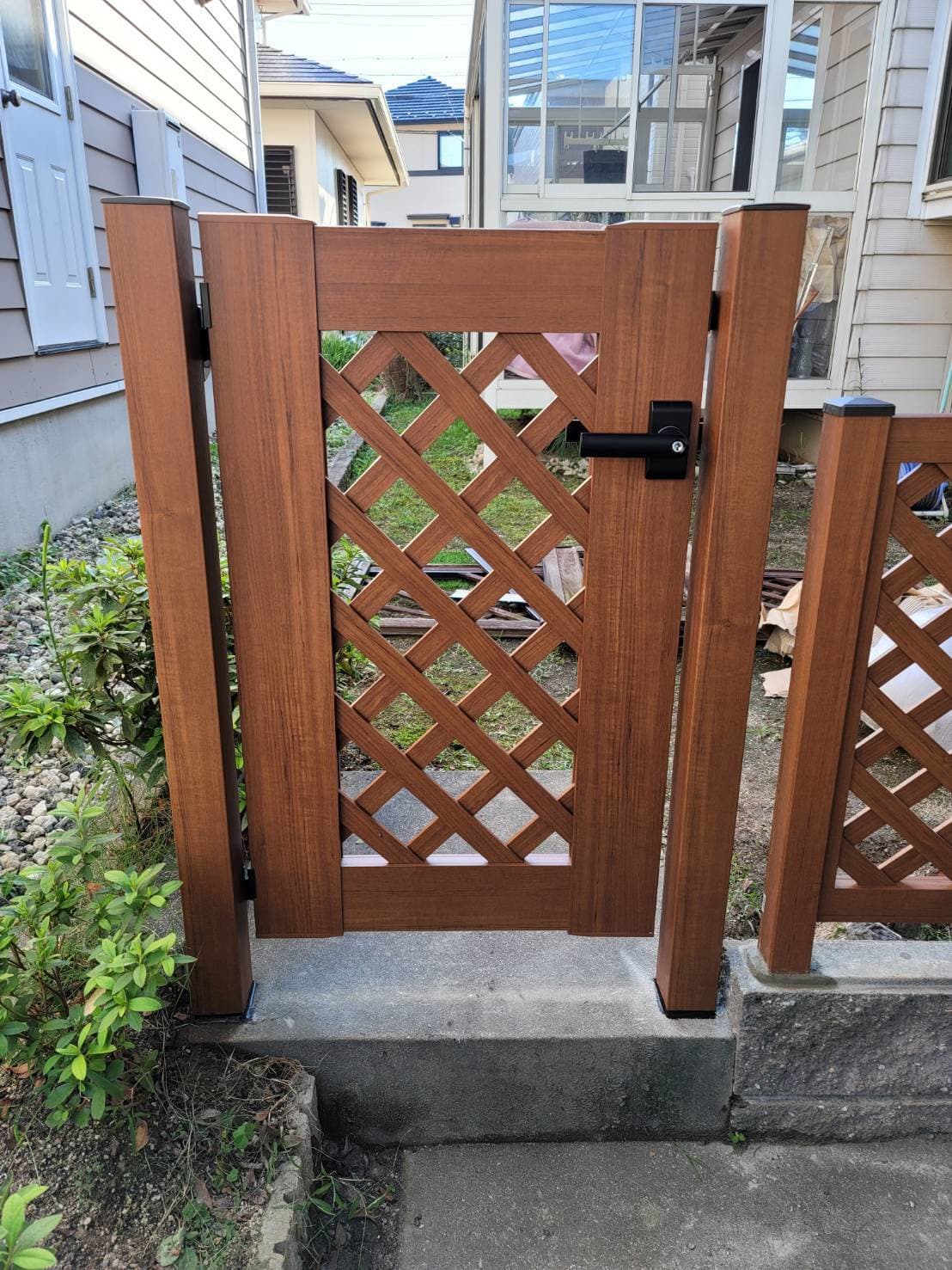 門扉設置 | 名古屋市昭和区のエクステリア工事ならイズ美