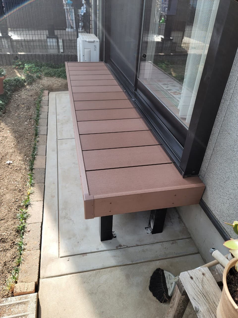 ウッドデッキ設置 | 名古屋市昭和区のエクステリア工事ならイズ美