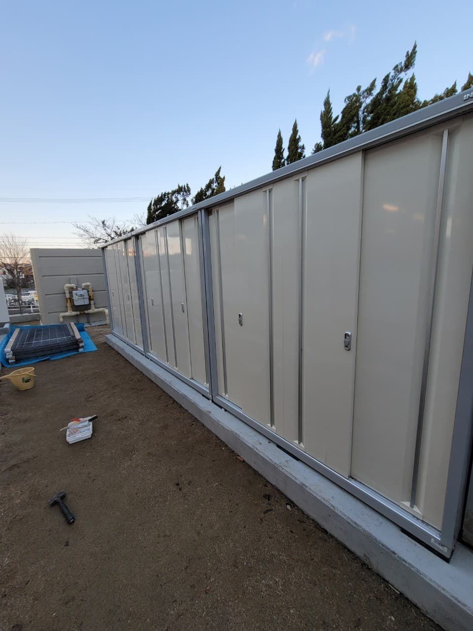 物置設置 | 名古屋市昭和区のエクステリア工事ならイズ美